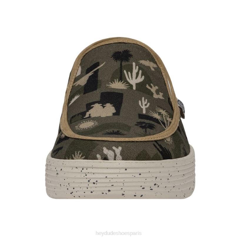 Hey Dude femmes désert de Sunapee Z628B245 chaussures vert
