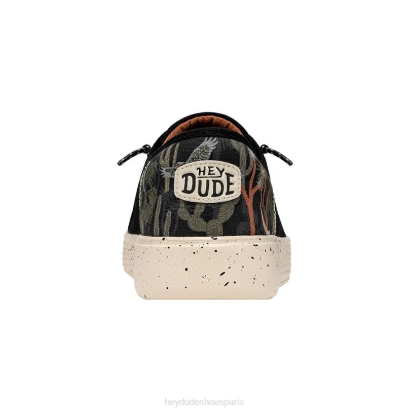Hey Dude femmes désert de cody Z628B222 chaussures noir