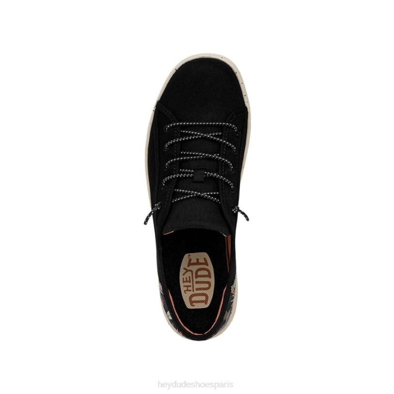Hey Dude femmes désert de cody Z628B222 chaussures noir