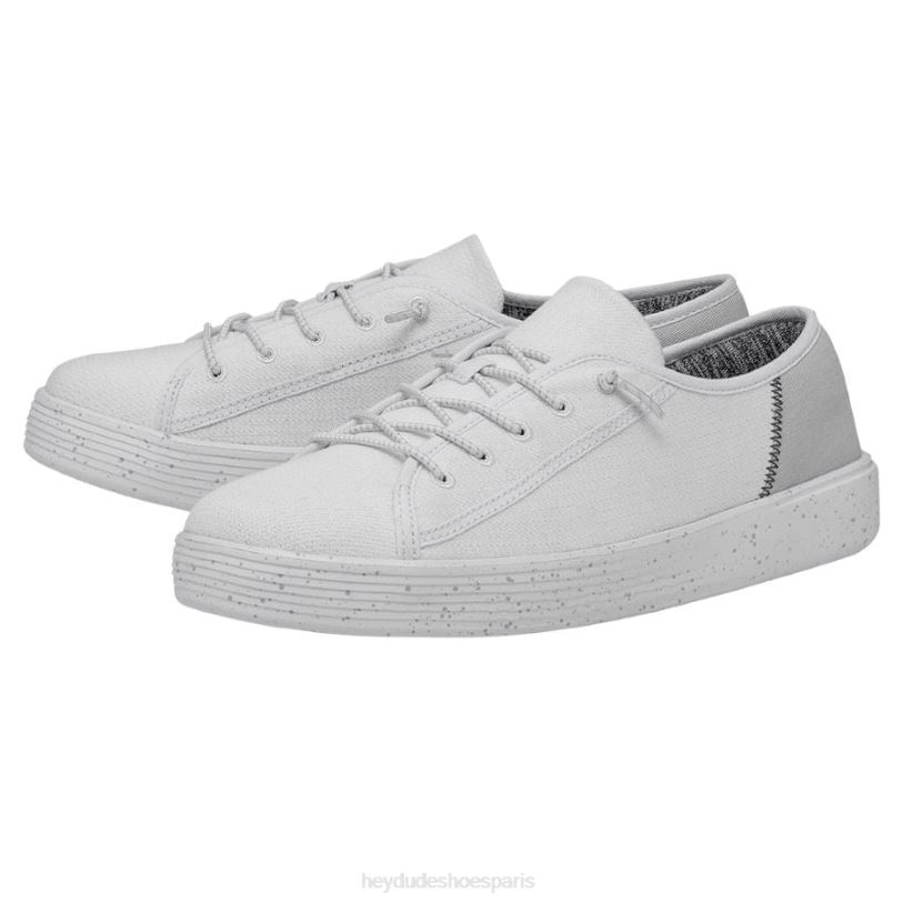Hey Dude femmes maille de sport cody Z628B242 chaussures blanc