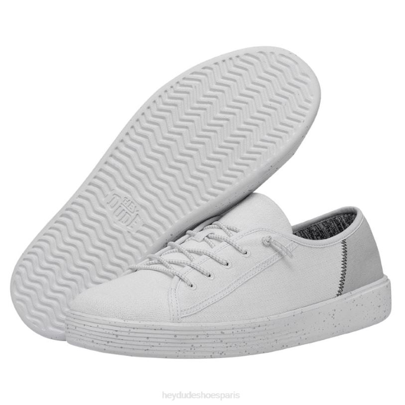 Hey Dude femmes maille de sport cody Z628B242 chaussures blanc