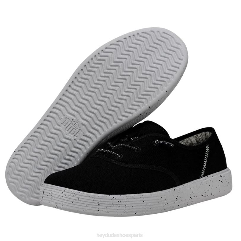 Hey Dude femmes maille de sport conway Z628B235 chaussures noir