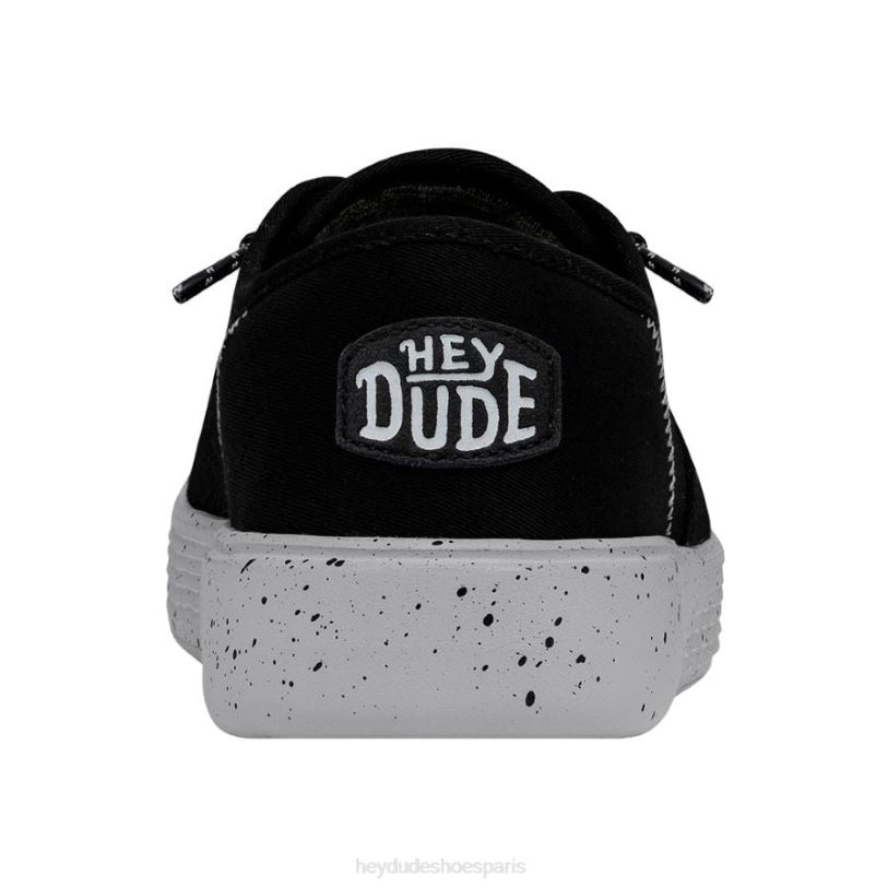 Hey Dude femmes maille de sport conway Z628B235 chaussures noir