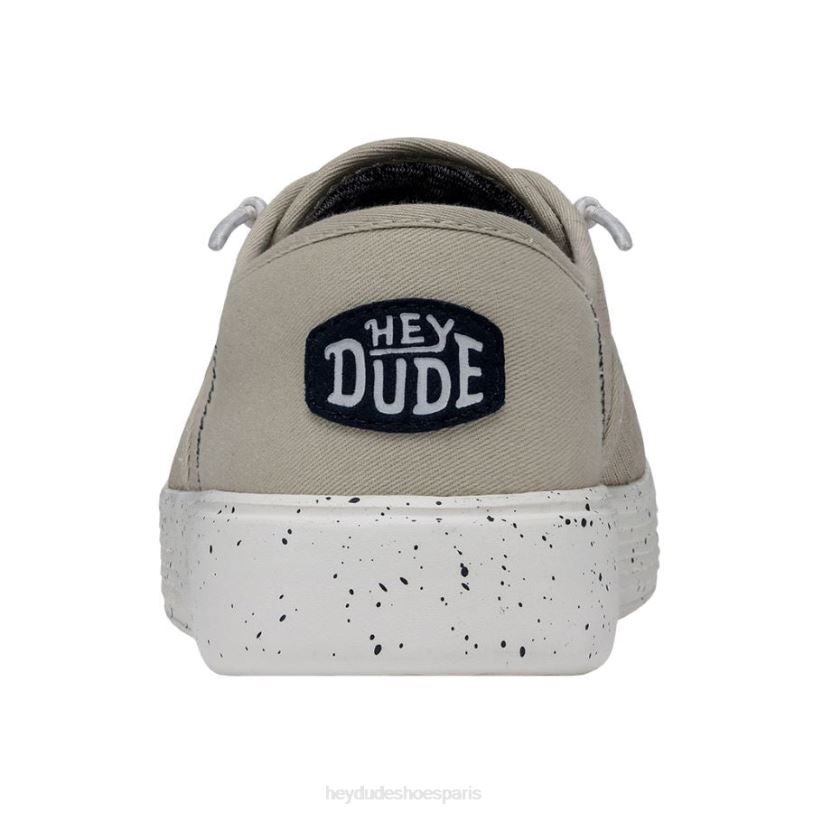 Hey Dude femmes maille de sport conway Z628B237 chaussures blanc cassé