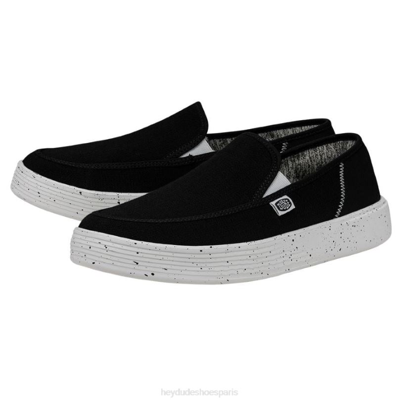 Hey Dude femmes maille de sport sunapee Z628B244 chaussures noir