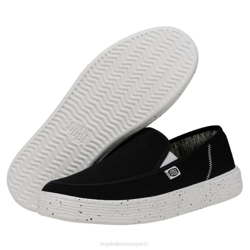 Hey Dude femmes maille de sport sunapee Z628B244 chaussures noir
