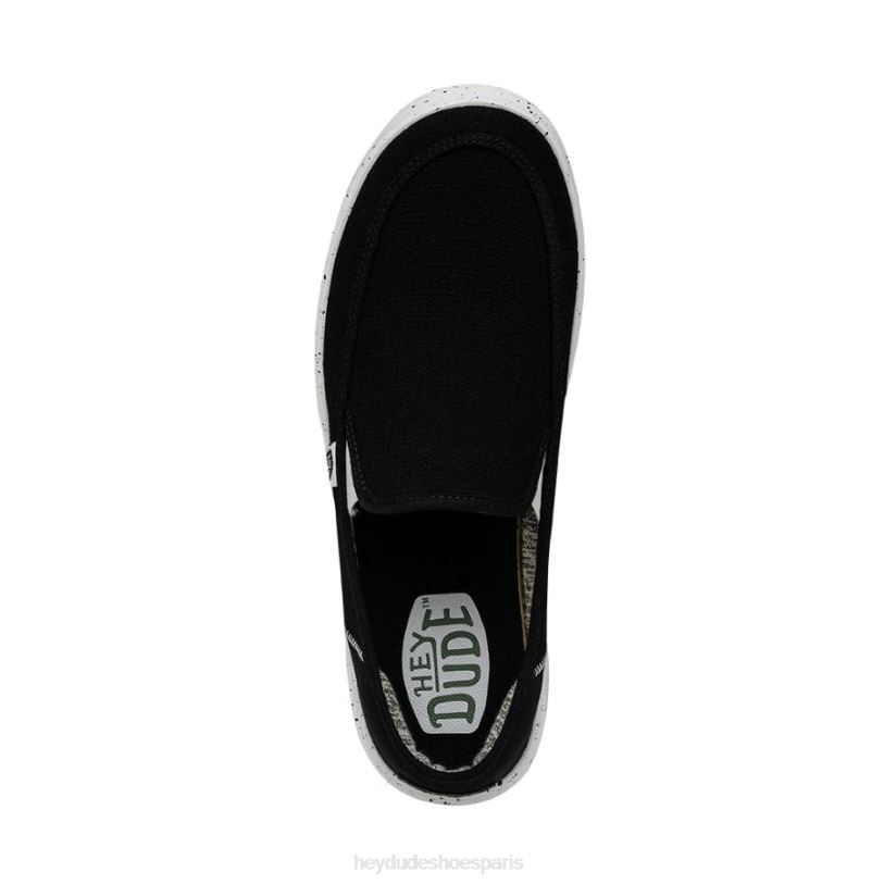 Hey Dude femmes maille de sport sunapee Z628B244 chaussures noir