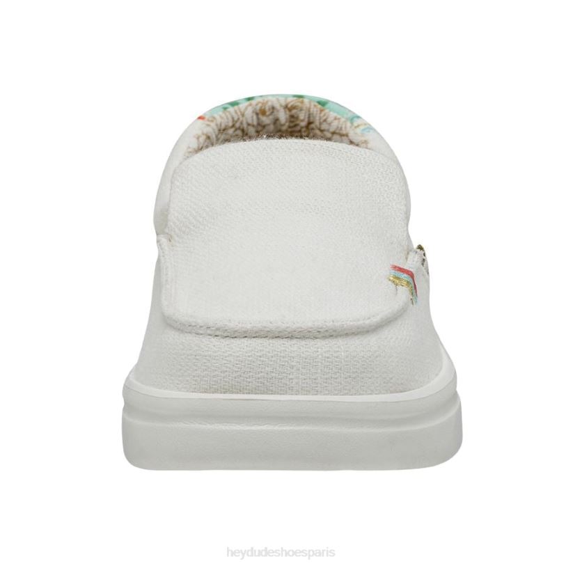 Hey Dude femmes montée brumeuse Z628B224 chaussures blanc azur