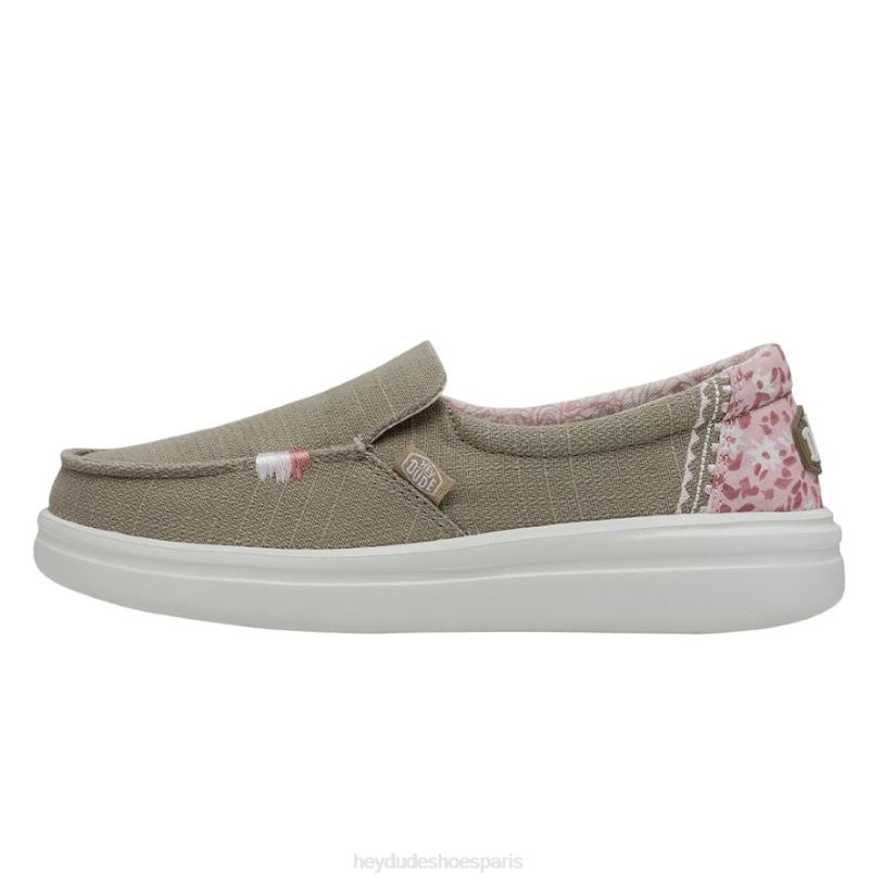 Hey Dude femmes montée brumeuse Z628B225 chaussures rose du désert