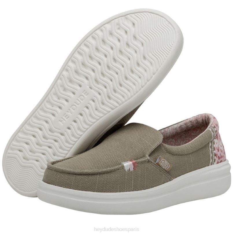 Hey Dude femmes montée brumeuse Z628B225 chaussures rose du désert