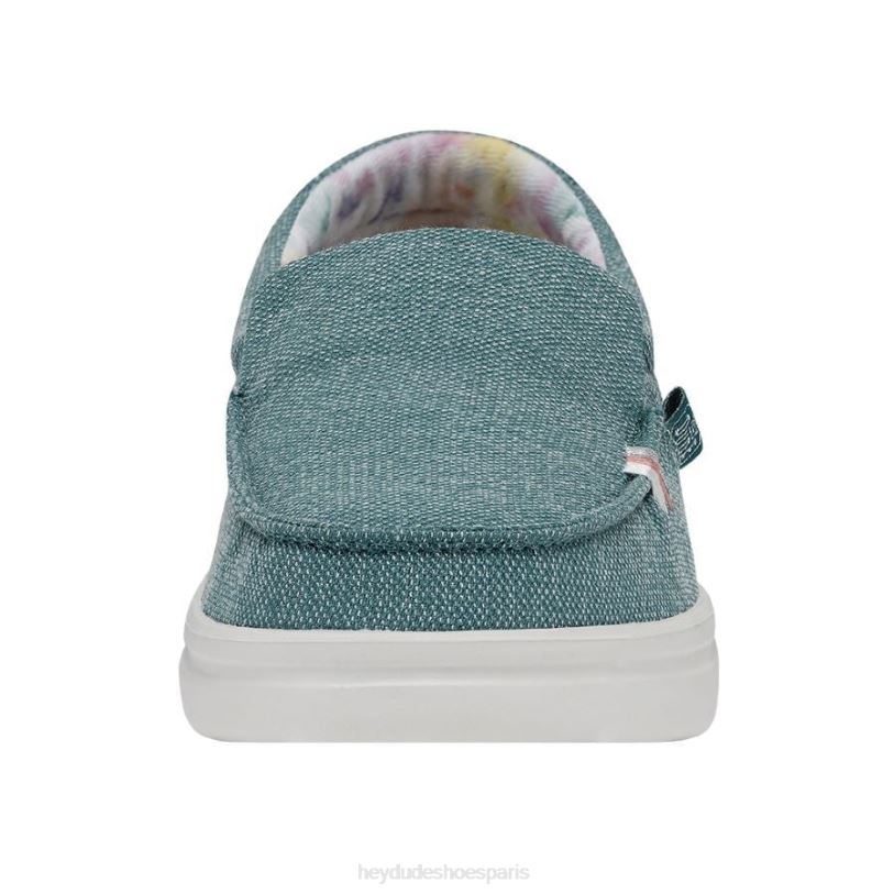 Hey Dude femmes montée brumeuse Z628B226 chaussures bleu tropical