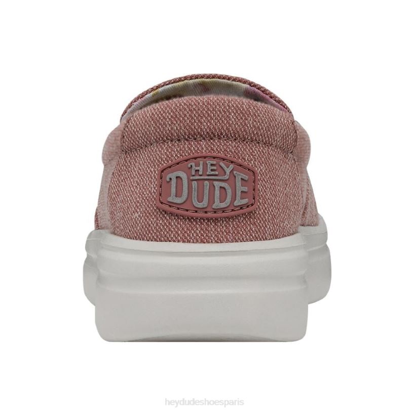 Hey Dude femmes montée brumeuse Z628B227 chaussures rose poussiéreux