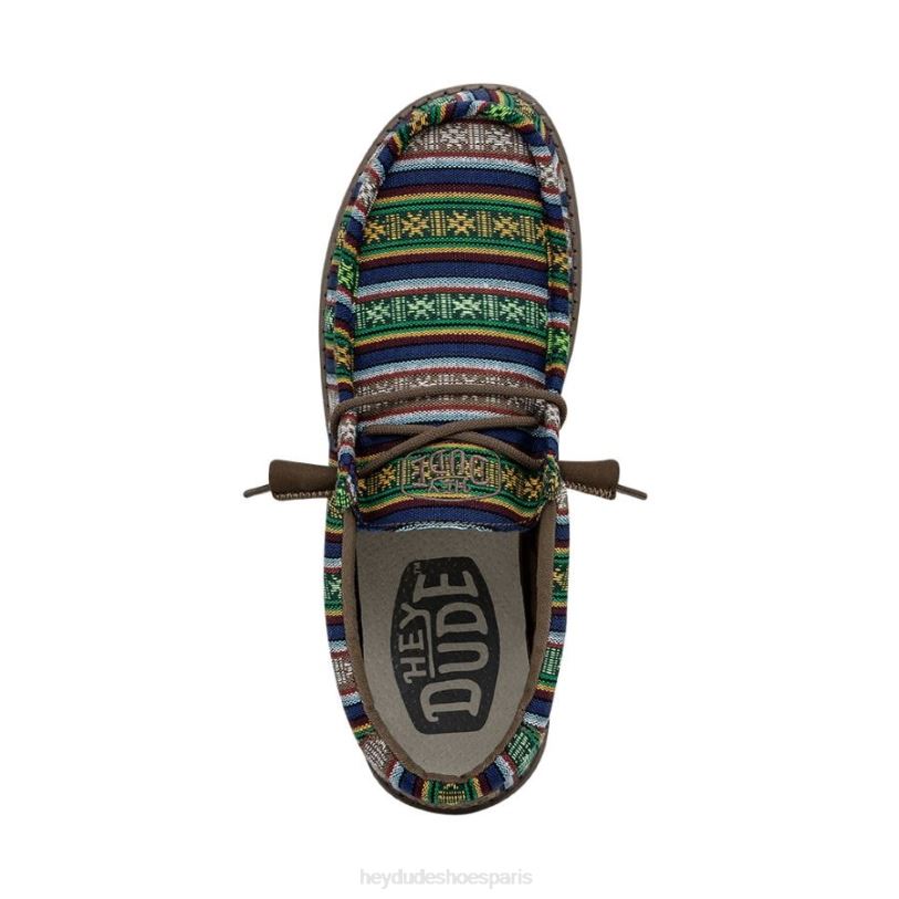 Hey Dude Hommes Wally Sérape Z628B438 chaussures canyon bleu