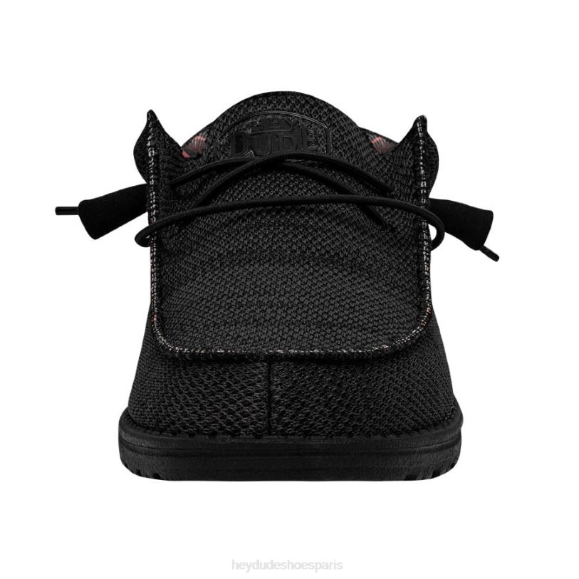 Hey Dude Hommes Wally Sox Z628B340 chaussures noir de jais