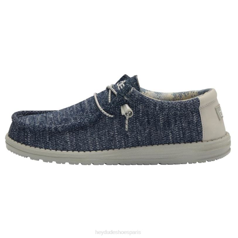 Hey Dude Hommes Wally Sox Z628B341 chaussures océan au clair de lune