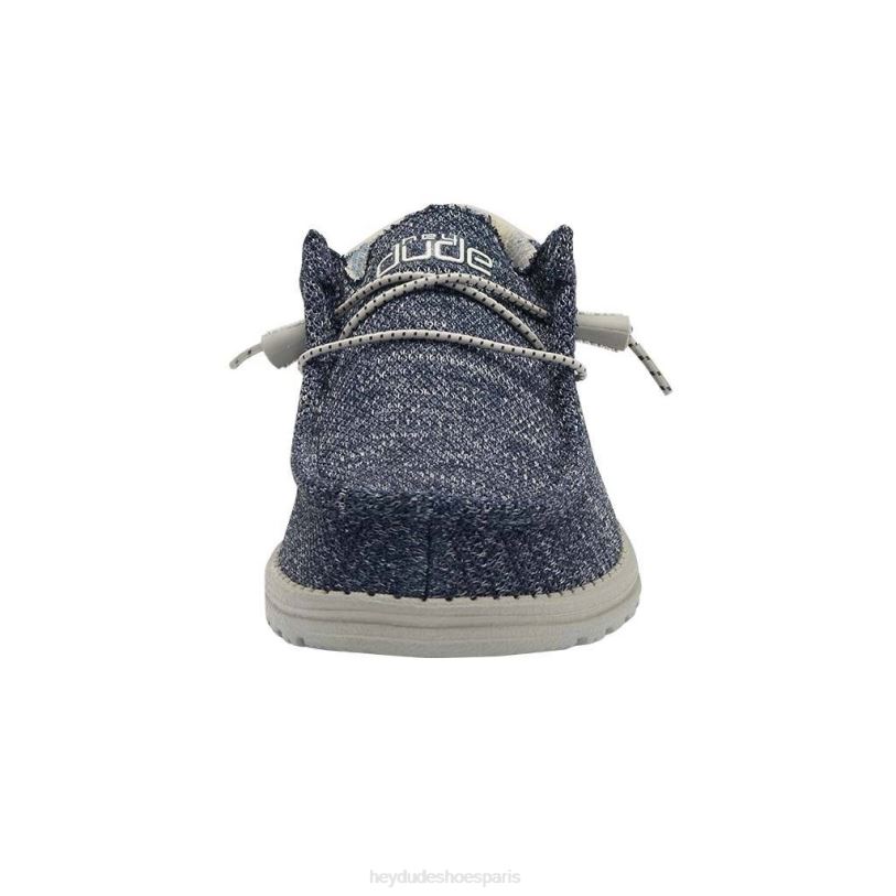Hey Dude Hommes Wally Sox Z628B341 chaussures océan au clair de lune
