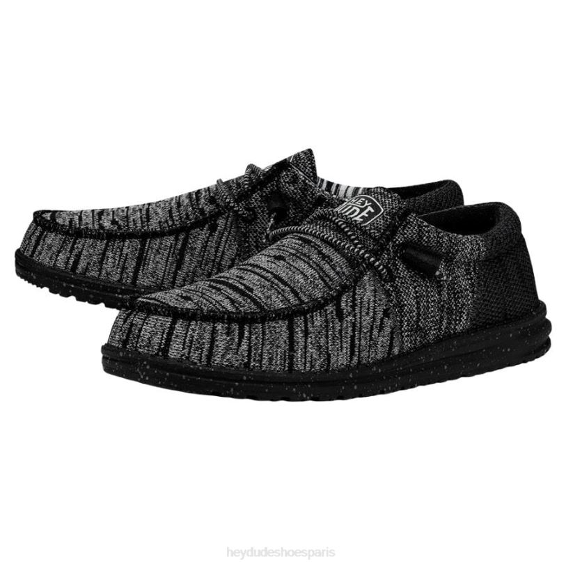 Hey Dude Hommes Wally Tri Z628B406 chaussures minerai d'ardoise