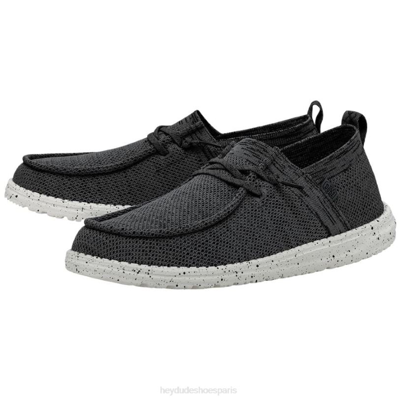 Hey Dude Hommes Wally auréole Z628B472 chaussures gris foncé