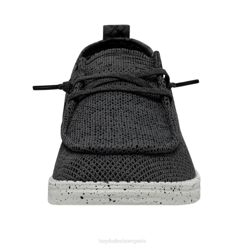 Hey Dude Hommes Wally auréole Z628B472 chaussures gris foncé