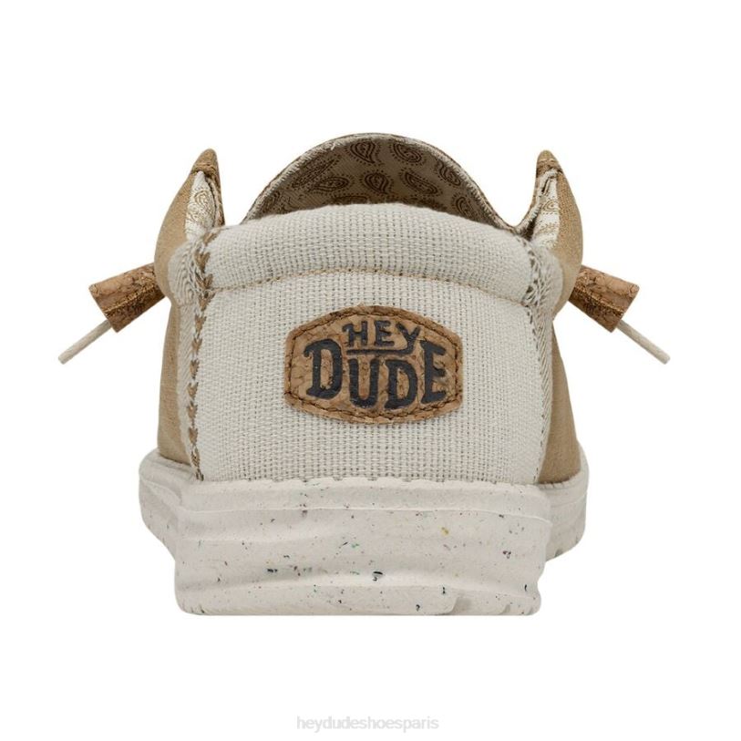 Hey Dude Hommes Wally casse le point Z628B356 chaussures ocre
