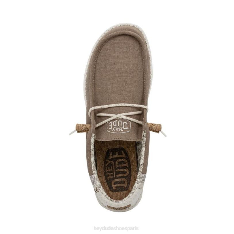 Hey Dude Hommes Wally casse le point Z628B361 chaussures argile