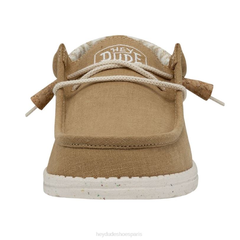 Hey Dude Hommes Wally casse le point Z628B448 chaussures ocre