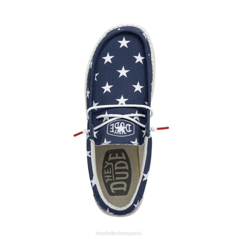 Hey Dude Hommes Wally patriotique Z628B294 chaussures drapeau américain