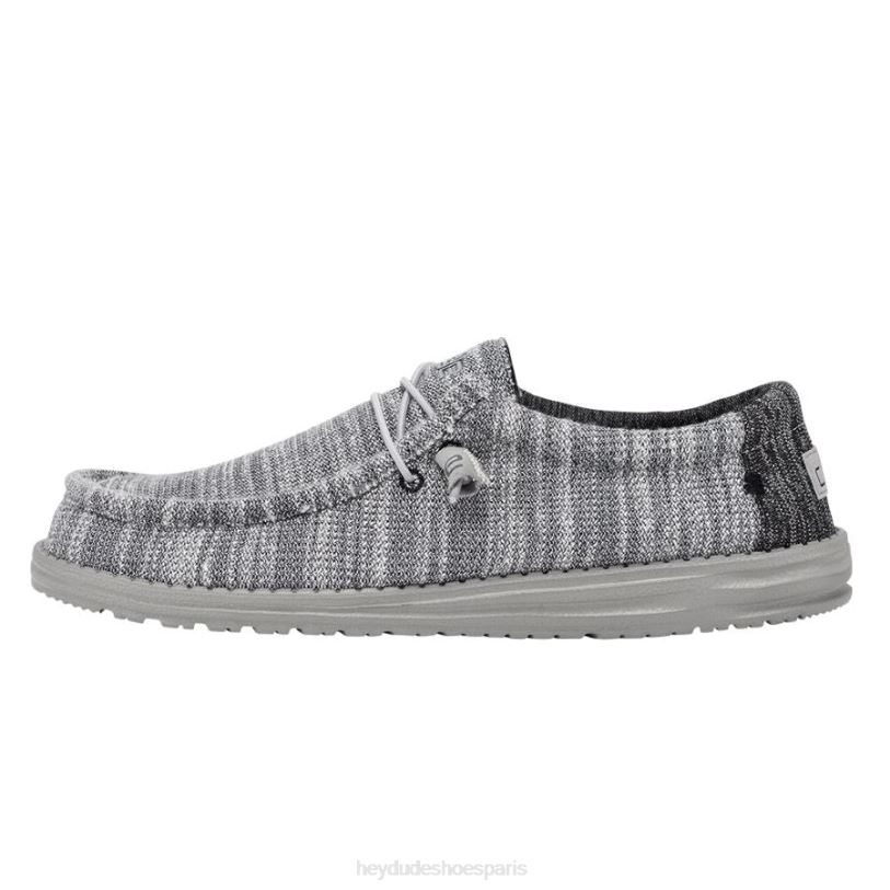 Hey Dude Hommes Wally s'étire Z628B313 chaussures mélange de platine
