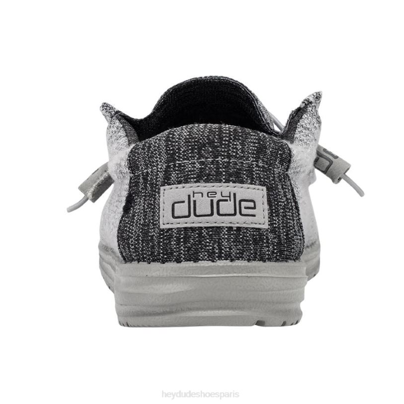 Hey Dude Hommes Wally s'étire Z628B313 chaussures mélange de platine