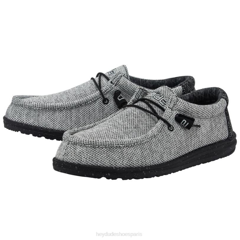 Hey Dude Hommes Wally s'étire Z628B314 chaussures Web sombre