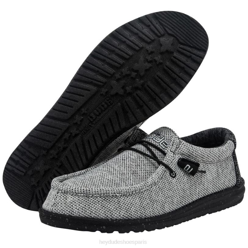 Hey Dude Hommes Wally s'étire Z628B314 chaussures Web sombre