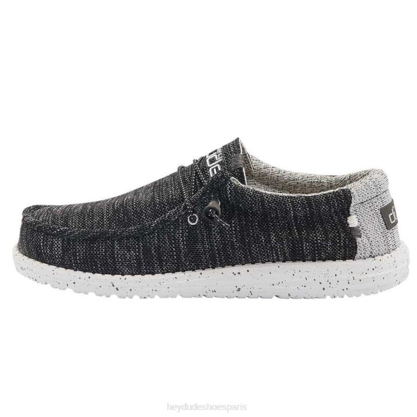 Hey Dude Hommes Wally s'étire Z628B316 chaussures météorite