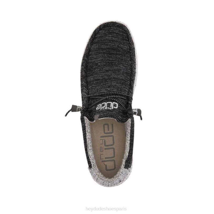 Hey Dude Hommes Wally s'étire Z628B316 chaussures météorite
