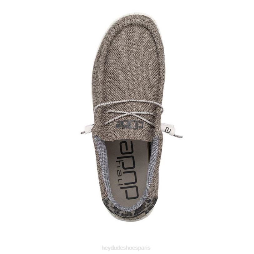 Hey Dude Hommes Wally s'étire Z628B326 chaussures camouflage de dunes de sable