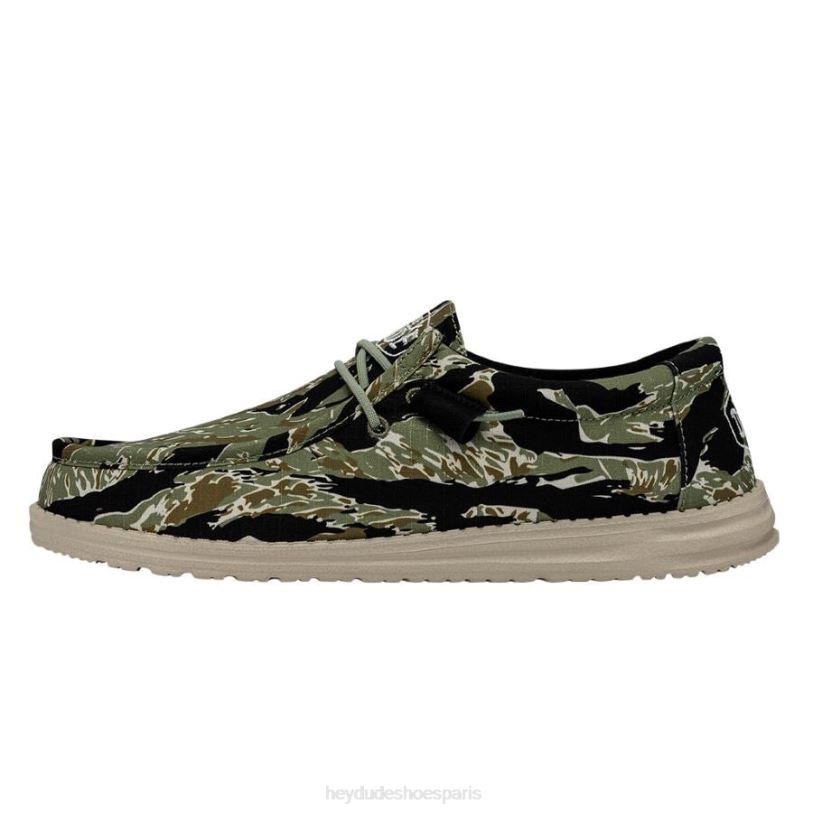 Hey Dude Hommes camouflage mural Z628B430 chaussures camouflage à rayures tigrées