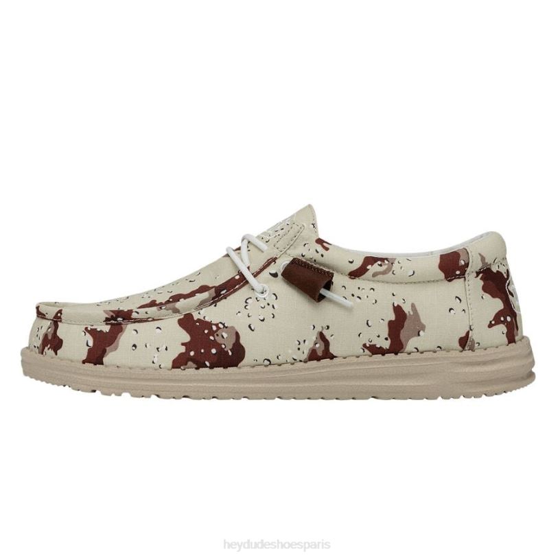 Hey Dude Hommes camouflage mural Z628B433 chaussures Camouflage du désert