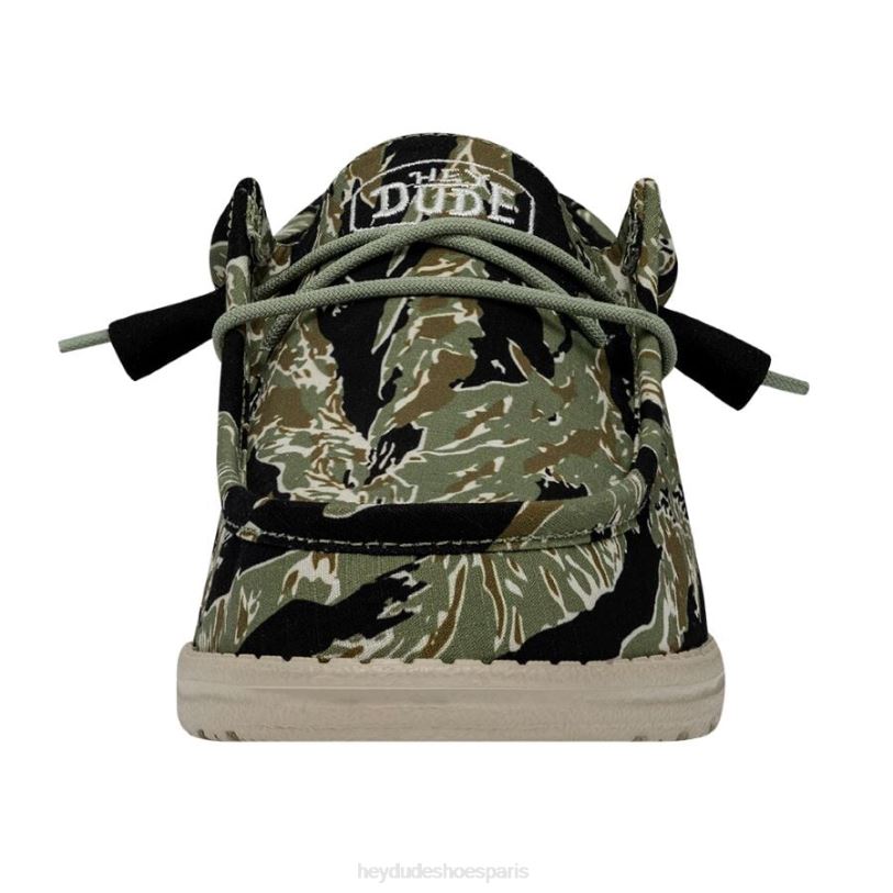 Hey Dude Hommes camouflage mural Z628B476 chaussures camouflage à rayures tigrées