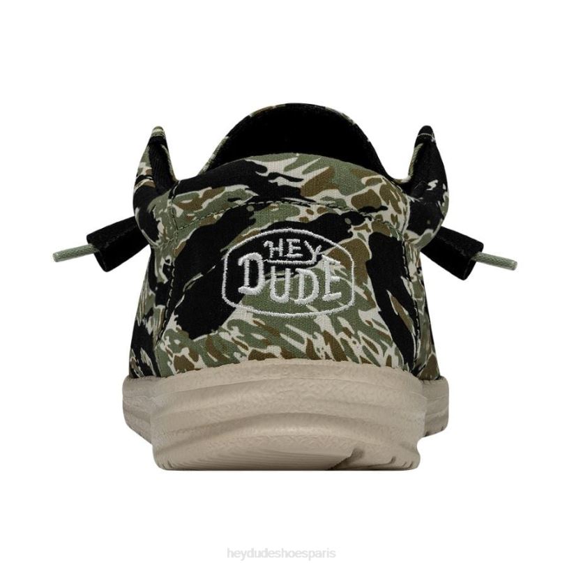 Hey Dude Hommes camouflage mural Z628B476 chaussures camouflage à rayures tigrées