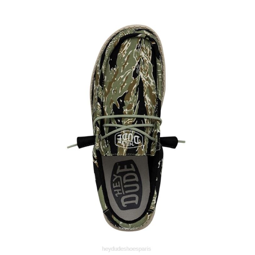 Hey Dude Hommes camouflage mural Z628B476 chaussures camouflage à rayures tigrées