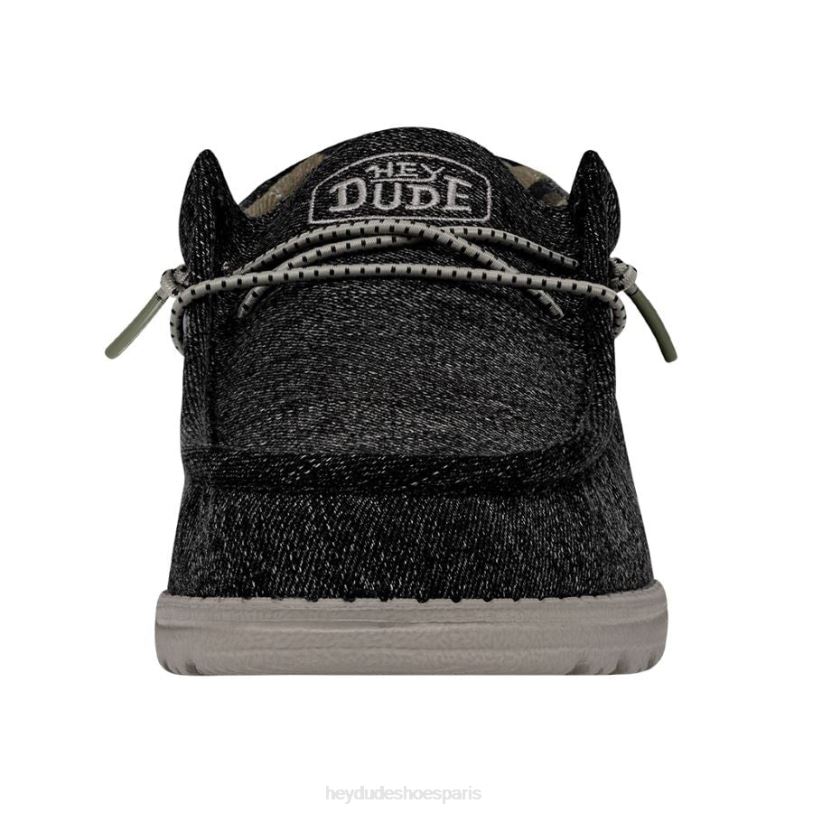 Hey Dude Hommes jean bohème wally Z628B355 chaussures brun