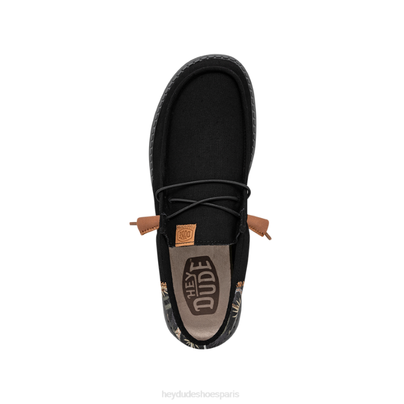 Hey Dude Hommes oasis de wally funk Z628B308 chaussures noir