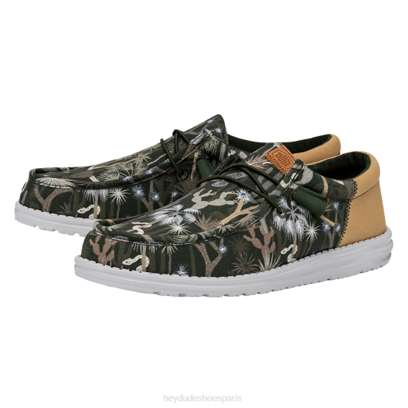 Hey Dude Hommes oasis de wally funk Z628B310 chaussures vert