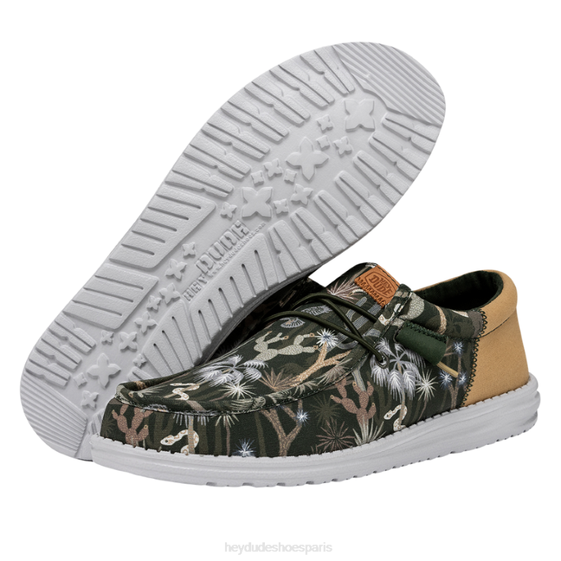 Hey Dude Hommes oasis de wally funk Z628B310 chaussures vert
