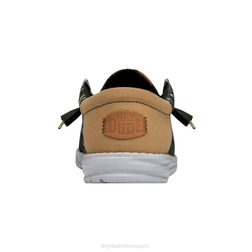 Hey Dude Hommes oasis de wally funk Z628B310 chaussures vert