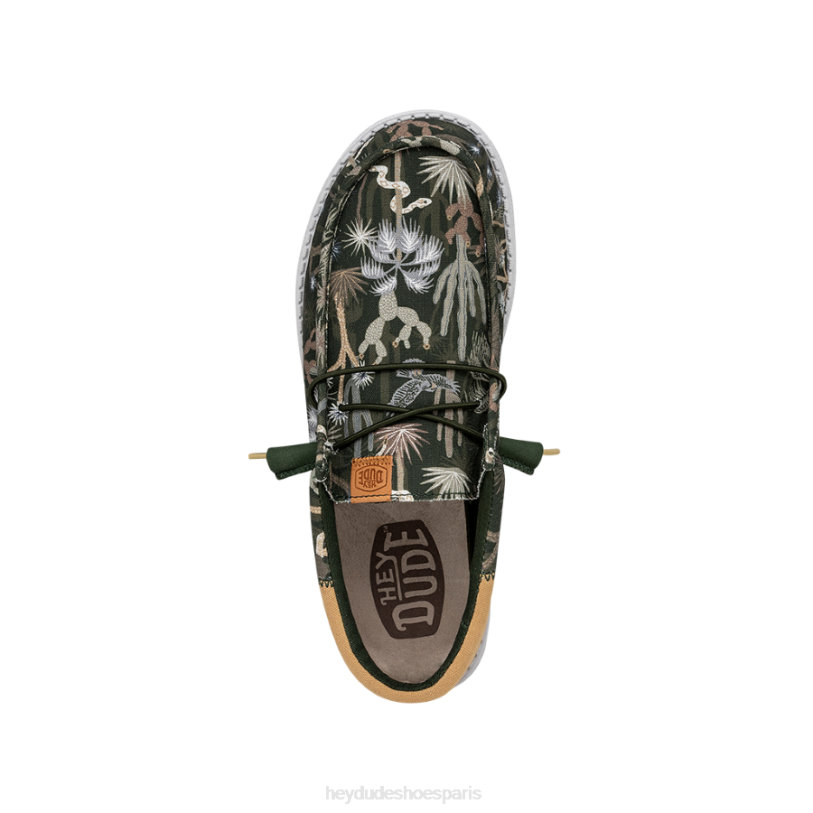 Hey Dude Hommes oasis de wally funk Z628B310 chaussures vert