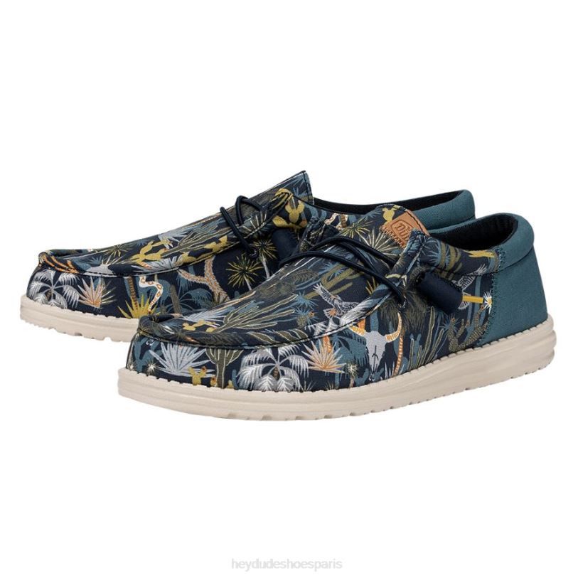Hey Dude Hommes oasis de wally funk Z628B365 chaussures bleu