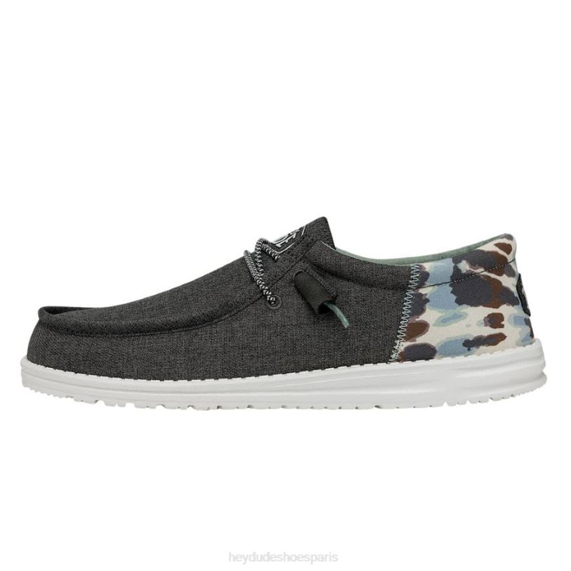 Hey Dude Hommes teinture de cravate wally funk Z628B351 chaussures gris