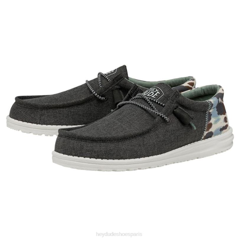 Hey Dude Hommes teinture de cravate wally funk Z628B351 chaussures gris