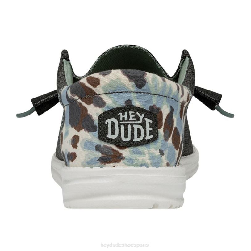 Hey Dude Hommes teinture de cravate wally funk Z628B351 chaussures gris