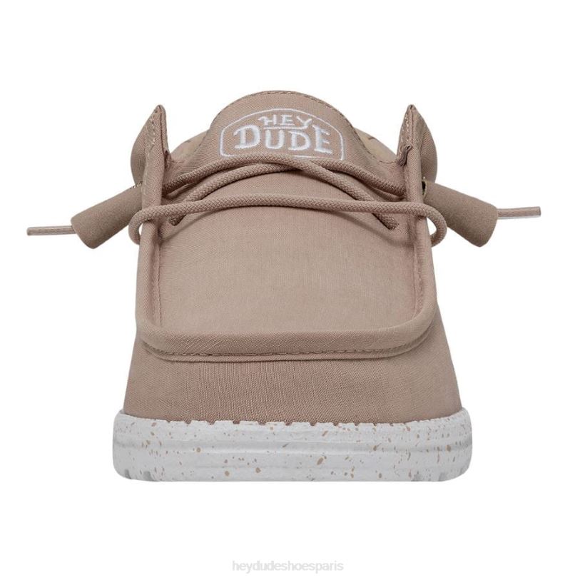 Hey Dude Hommes toile flammée wally Z628B421 chaussures bronzer